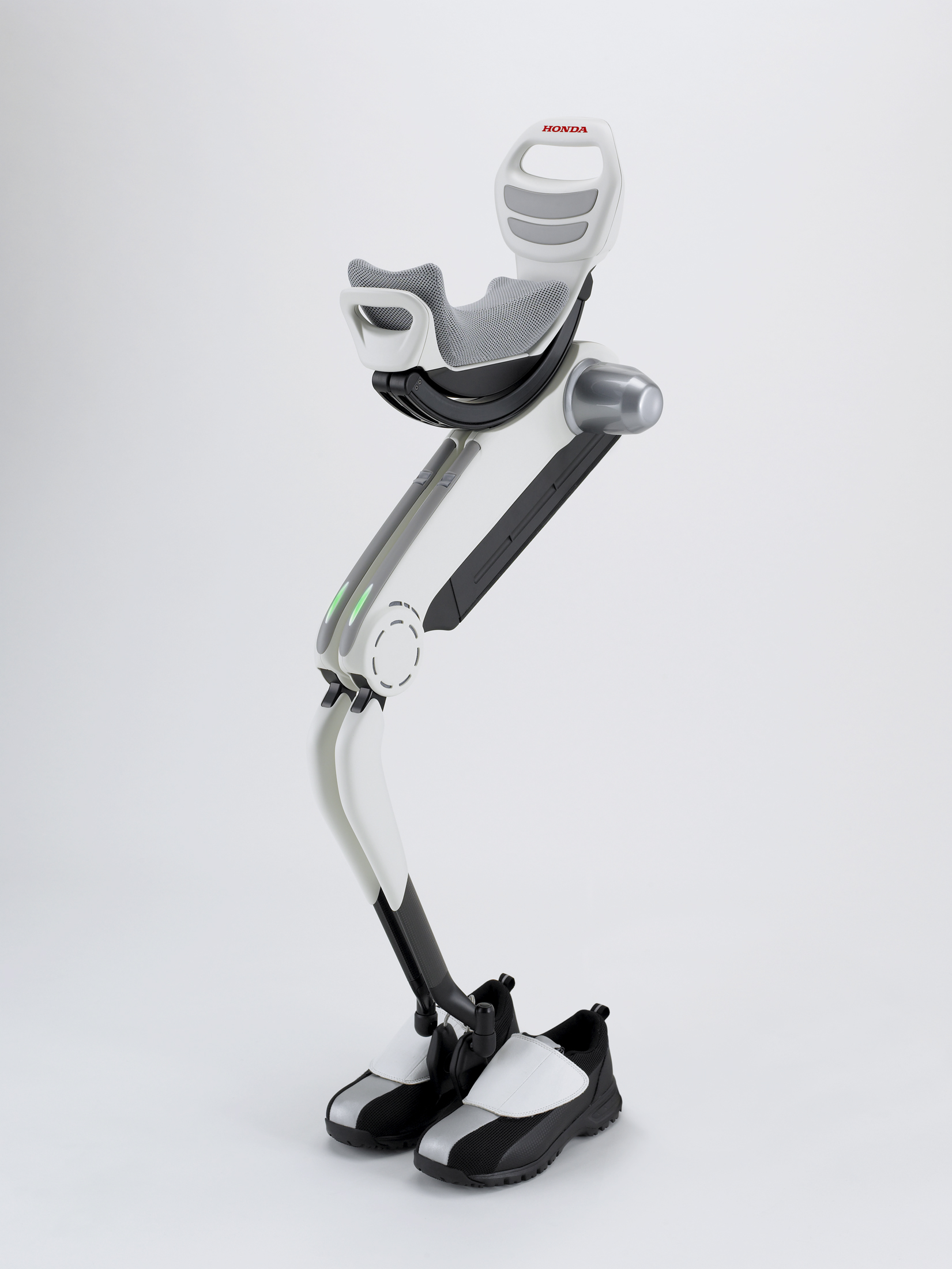 Image: Experimental assistive walking device developed by Honda (Photo courtesy of Honda Motor Company).